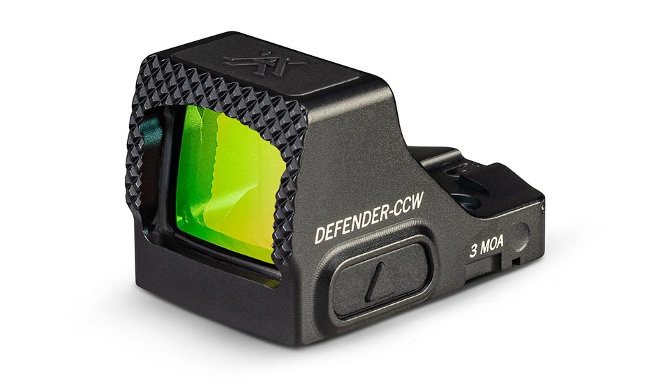 Vortex Optics - Vortex Defender-CCW 3 MOA Green Dot Sight