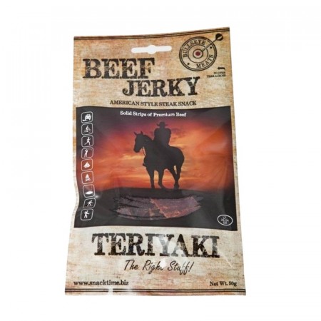 Bullseye Meats Beef Jerky Teriyaki 50g