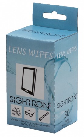Sightron Lens Wipes 30 stk.