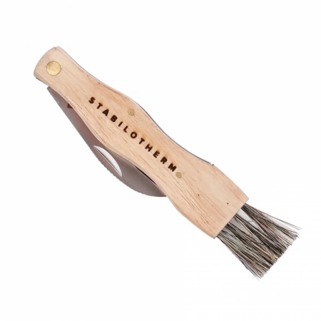 Stabilotherm soppkniv med børste og innfellbart knivblad