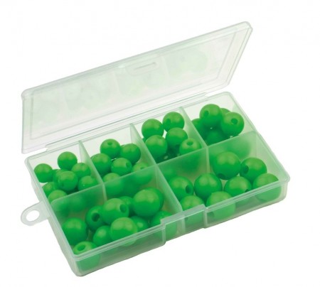 Behr fluoriscerende perler/ beads, sortiment