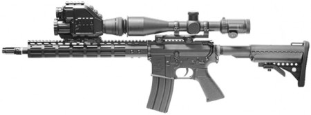 GSCI QUADRO-SC Fusion Clip-On Rifle Scope
