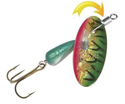 Panther Martin InLine SWIVEL™ Holographic Tiger Green