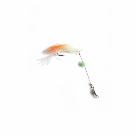 Fluoriserende rekeoppheng trigger fisken til hugg!