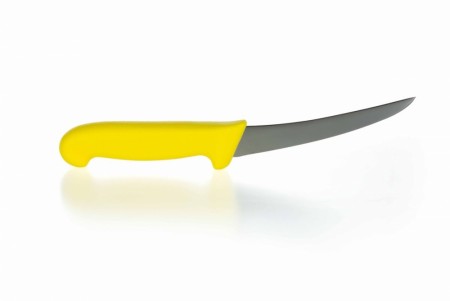 Utbeiningskniv, Buet, Semi-fleksibel 13 cm