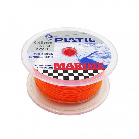 PLATIL Marine 300m 0,35mm Orange Monofilament Fiskesene