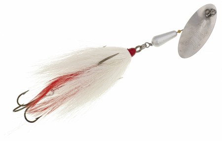 Panther Martin Classic Muskie™ Nickle/White/Red 35g