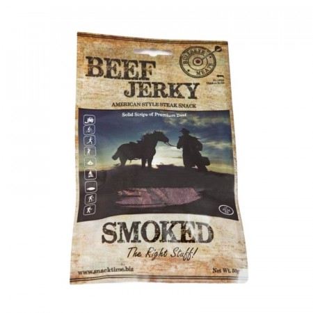 Bullseye Meats Beef Jerky Smoked 50g