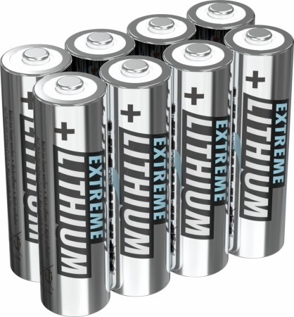 ANSMANN Extreme Litiumbatterier AA  8pk