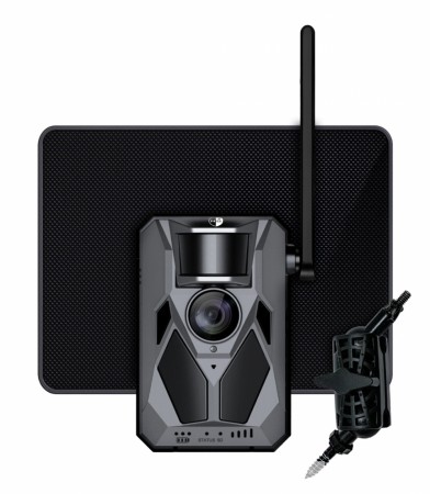 Apex Pro viltkamera 7500mAh innebygd lithiumbatteri samt separat solcellepanel for opplading!