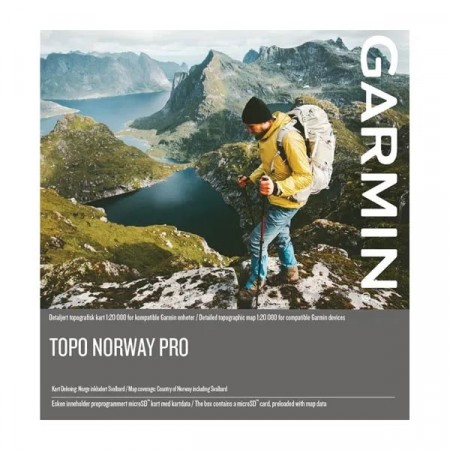 TOPO Norway PRO microSD™/SD™ card: TOPO Norway PRO
