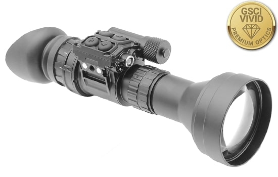 LUX-14L Equipped with GSCI-VIVID Premium Optics and Afocal Quick-Attach 5X Lens