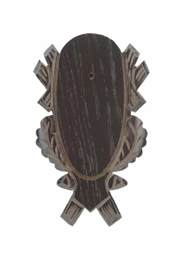 Eurohunt trofeplate med utskjæringer til rådyr - 21x12 cm