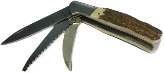 X3M1 G-113 Lommekniv med Bukåpner og Sag