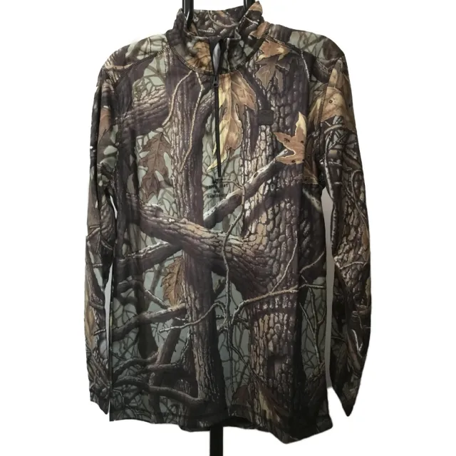 JahtiJakt Rowan Half Zip Fleece Camo Overdel