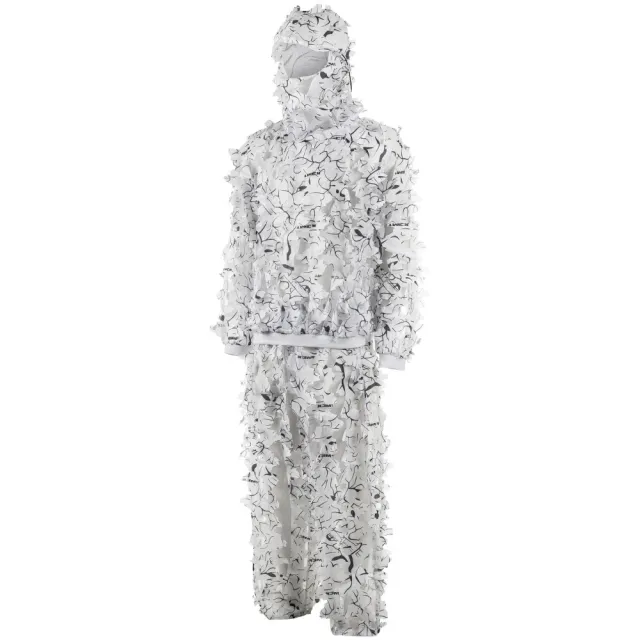 X3M1 3D Løvcamo, Kamuflasjesett Vinter, One Size