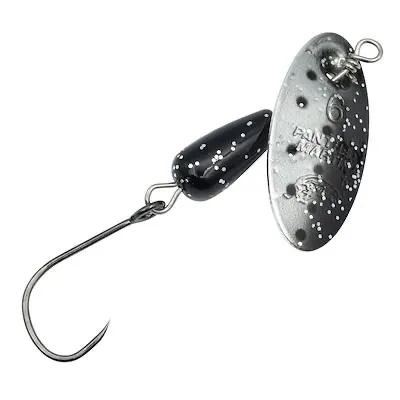 Panther Martin singelkrok uten mothake 7 gram Black Silver Speckled