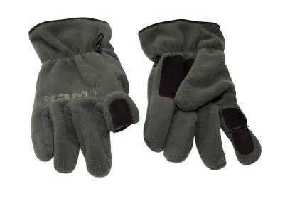 X3M1 Fleecehansker med skytefinger, XL