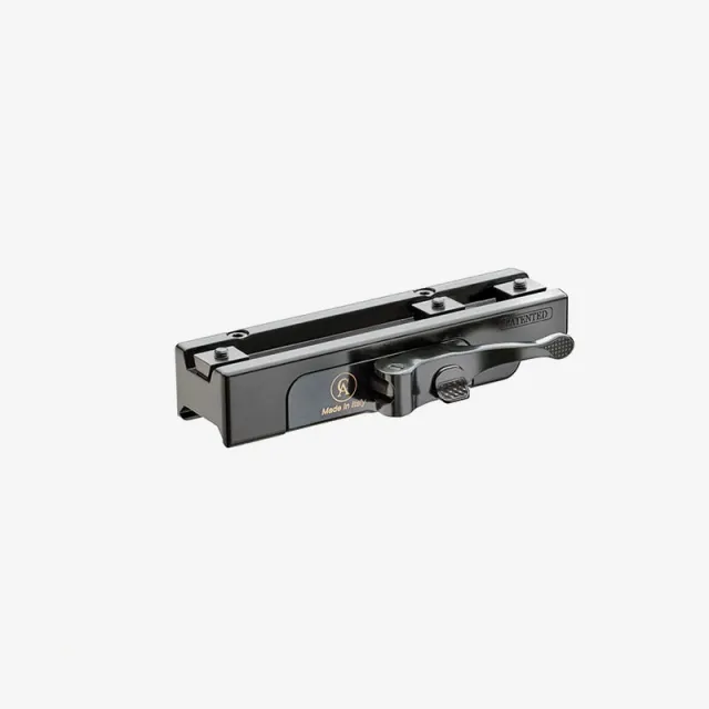 Contessa QR Mount Simple Black Picatinny LDS for Zeiss/Leica/Docter/Schmidt and Bender