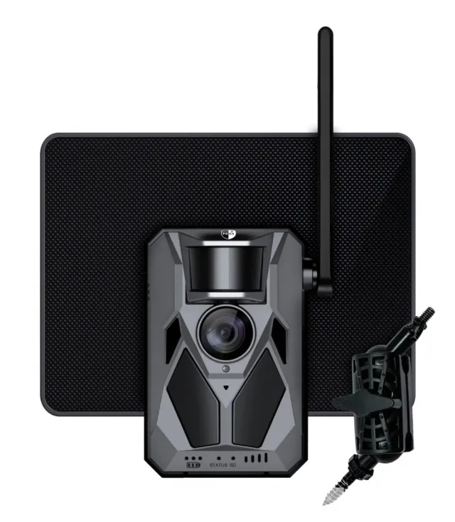 Nordic Gamekeeper Apex Pro viltkamera 7500mAh innbygd lithiumbatteri samt separat solcellepanel for opplading!