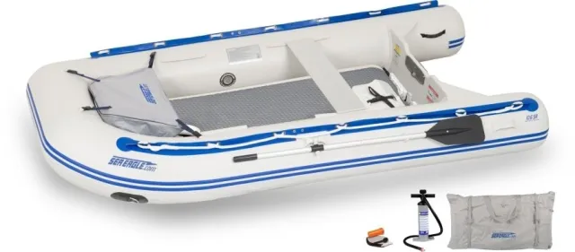 Sea Eagle 10'6" Sport Runabout Oppblåsbar Båt, Drop Stitch Deluxe Package