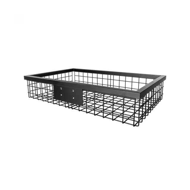 Viltkurv Transportkurv til bil og ATV 890x580x180 mm pulverlakkert sort