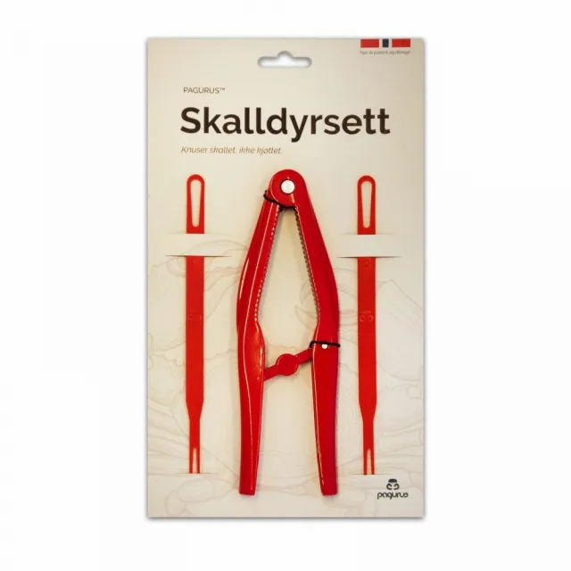 Pagurus Skalldyrsett I 3 Deler, Tang I Aluminium
