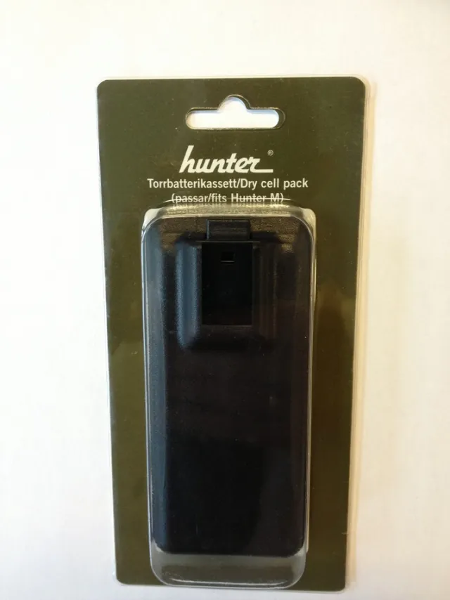 Tørrbatterikassett for Hunter M140 jaktradio