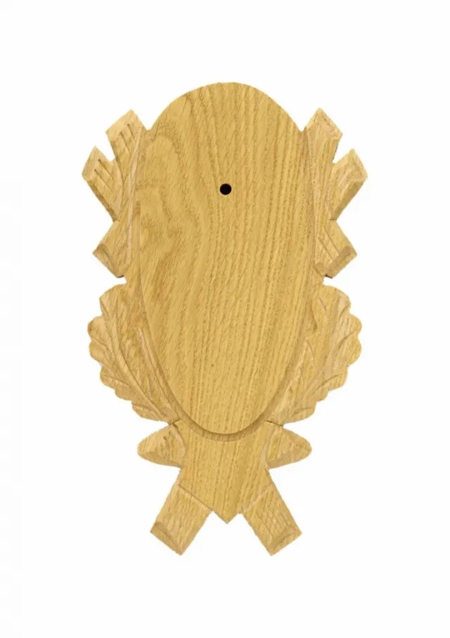 Eurohunt trofeplate med utskjæringer til rådyr - 21x12 cm