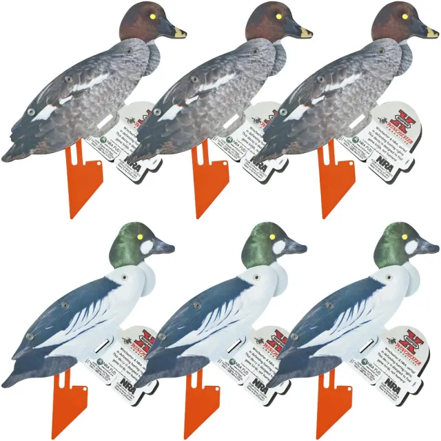 FUD - Kvinand, 3D Lokkefugl, 6 stk.