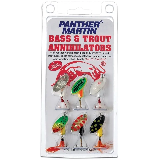 Bass & Trout Annihilators 6 Pack